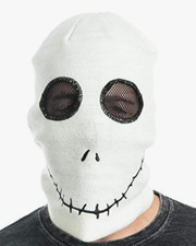 Jack Skellington Wool Mask Skull Cap Hat Costume Nightmare Before Christmas NEW
