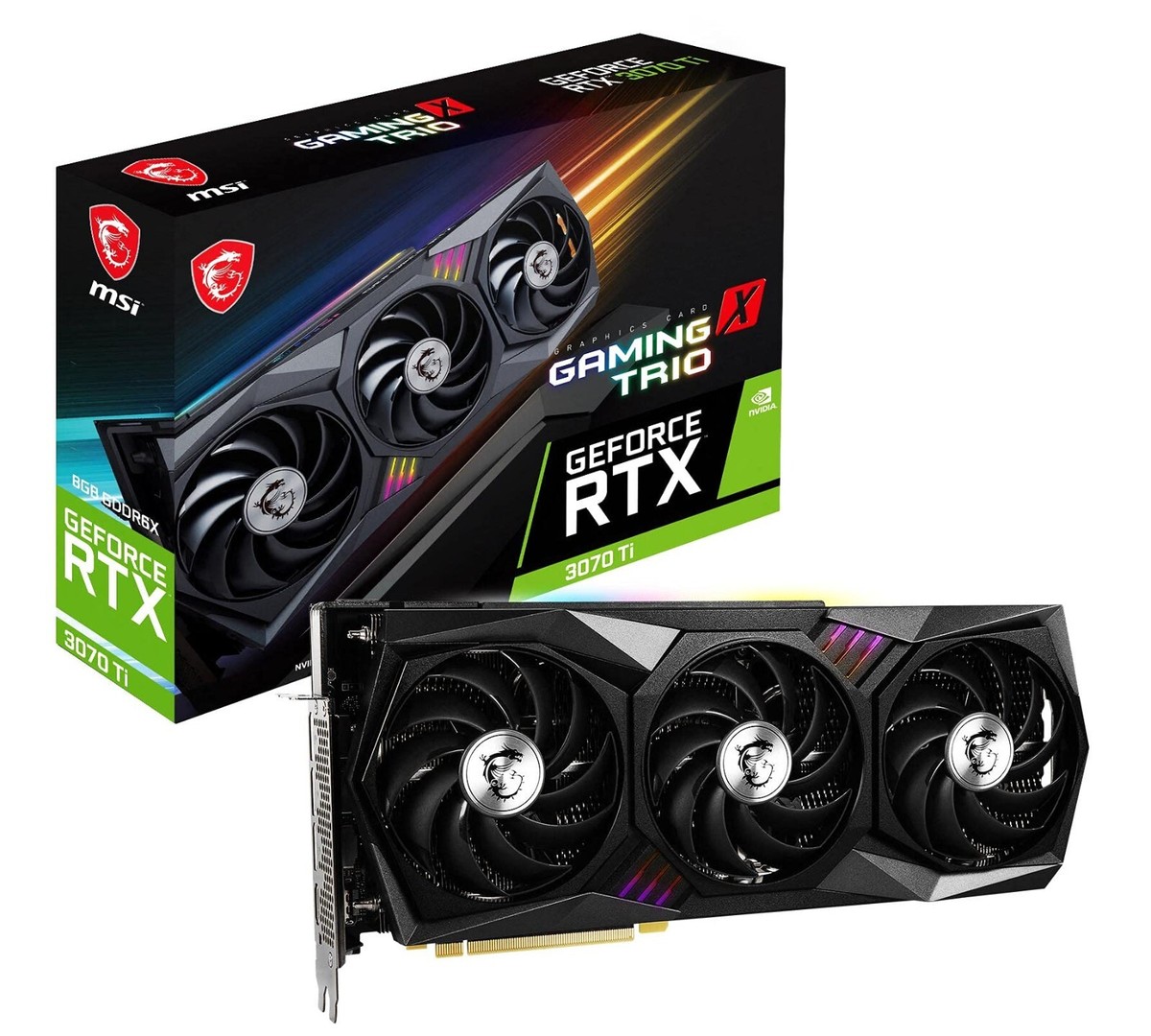 MSI Nvidia GeForce RTX 3070 8GB GDDR6 GPU Graphics Card Gaming Z 