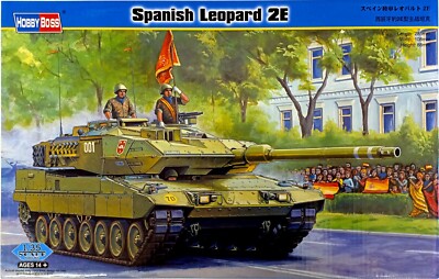 Hobby Boss 82432 Spanish Leopard 2E 1:35 Neu Bauteile versiegelt in Original Box