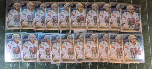 2022 Bowman University Chrome Bo Nix #61 Lot x20