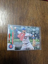 2020 Topps Holiday Kris Bryant Scarf Short Print SP Variation Cubs