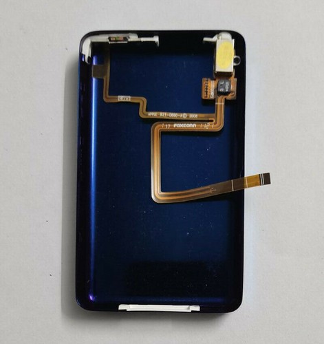 New Metal Back Cover & Audio Jack Hold Switch for iPod Video 5th Classic 6/7th - Picture 8 of 11