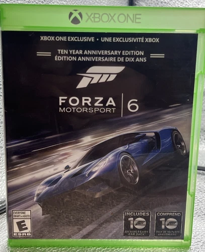 Forza Motorsport 6, 10 Yr Anniversary Edition (Xbox One 2015) Tested RK2
