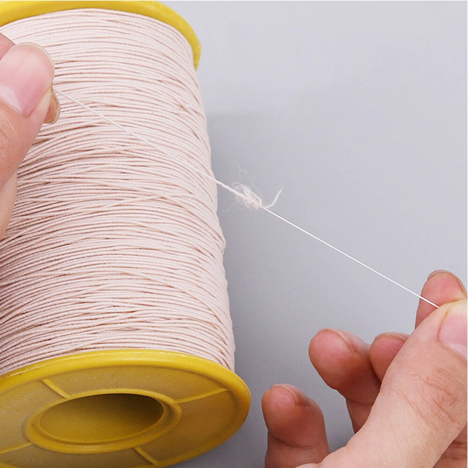 0.45mm Elastic Thread Cord for Shirring Fabric Sewing Jewellery Making Craft DIY - Image 4 of 4