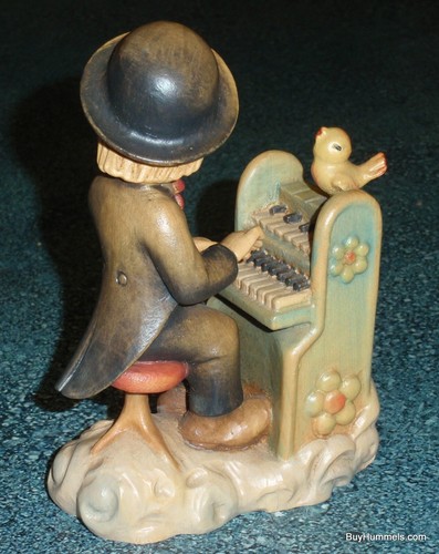 ANRI By Juan Ferrandiz Play It Again 5" Wood Carving Figurine With Box Piano Boy - Picture 6 of 10