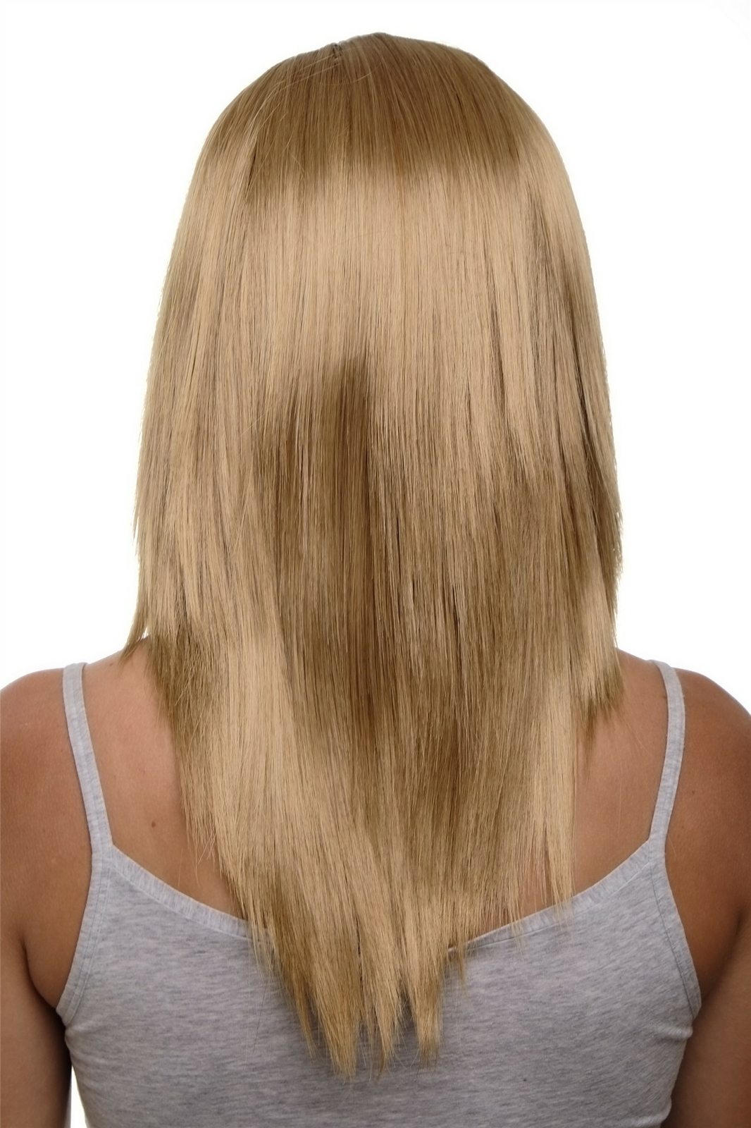 Clip-in hairpiece with 5 clips 3/4 wig Gold-Ash Blonde approx. 50cm HD1401-19
