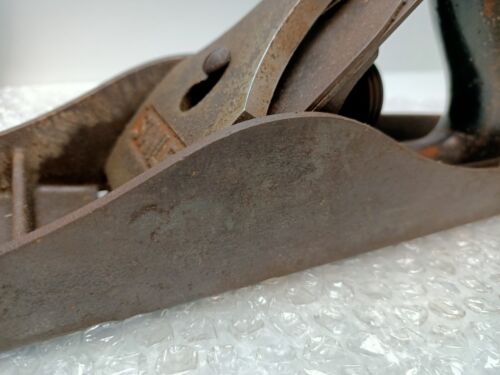 Vintage Stanley/ Baily No 6 Hand Plane - Made In England - Smooth Bottom - 46 Cm - Picture 13 of 20