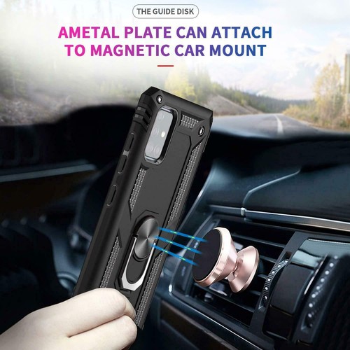 Pour Samsung A12 S20 FE 5G A21S M31 A42 A71 Coque De Téléphone Armor Avec Verre - Photo 8 sur 16