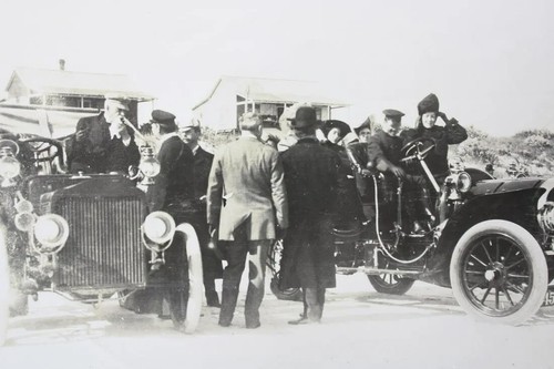 6 Antique/Vtg 50's/60's of Photos Vanderbilt Cup Automobile Race Ford 1900's - Picture 7 of 16