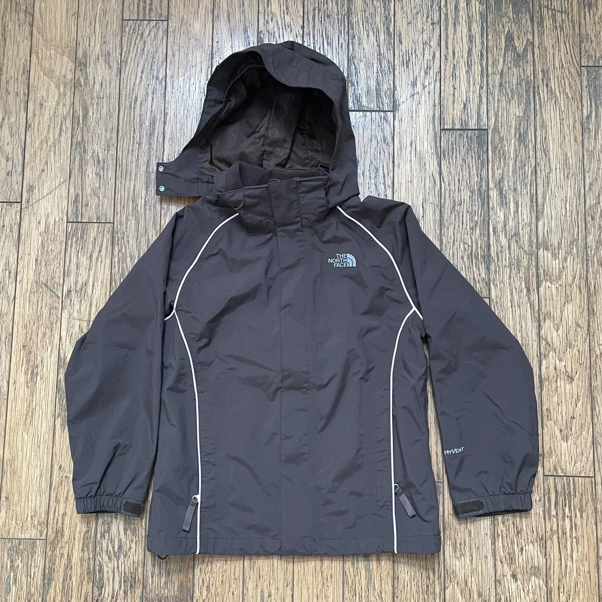 The North Face Hyvent Girls Youth Medium Jacket Full Zip eBay
