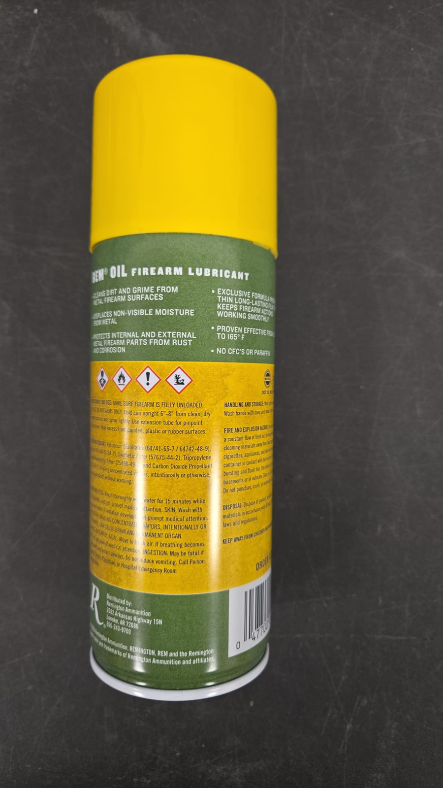 2 Pack Remington Rem Oil Spray Gun Aerosol Cleaning Lubricant 10 Oz