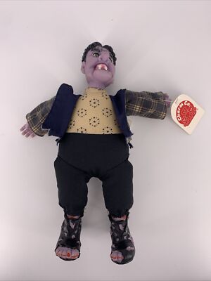 Frankenstein Monster Plush 8”, Halloween, Zombie, Charm Co 