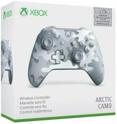 Microsoft WL3-00174 Xbox One S X Wireless Controller Arctic Camo