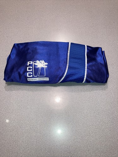Pensacola Christian College pantaloncino uomo educazione fisica grande blu bianco - Foto 10 di 10