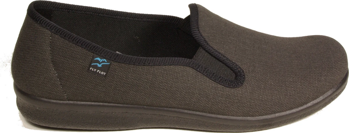 Fly Flot Mens Grey Mesh Anatomic Anti Shock Slippers Made in Italy EU 46 US 11.5 Men main image 2