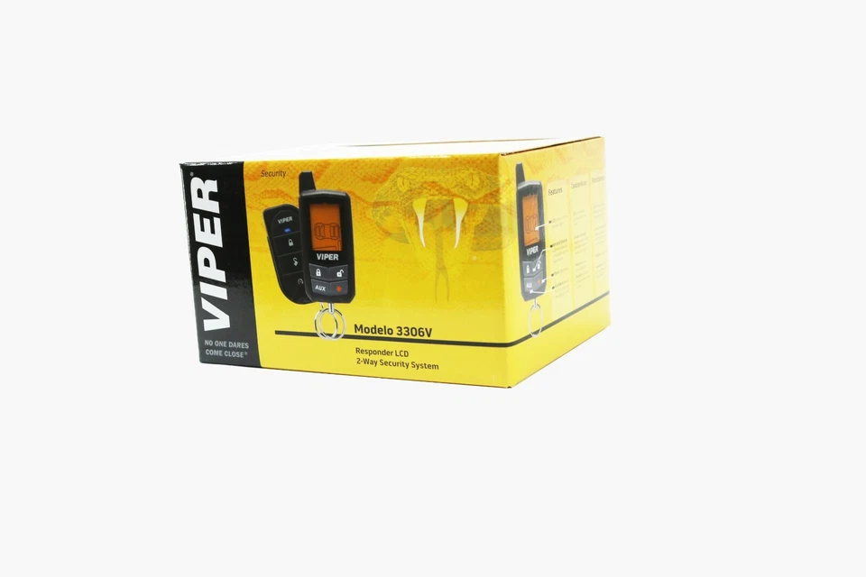 Sistema de seguridad para automóvil Viper 3306V Responder LCD 2 vías + 4x cerraduras de puerta universales Foto 3 de 4