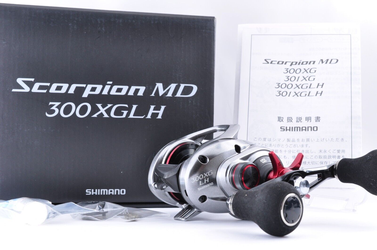 Shimano 21 Scorpion MD 300XG LH ( Right Handle ) Baitcast Reel from Japan "New"