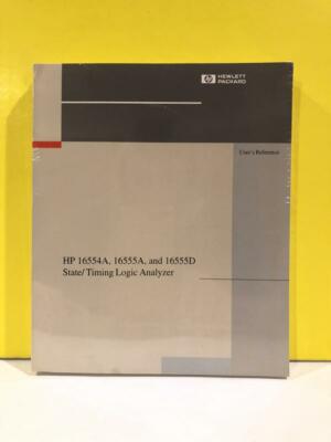 HP 16555-97015 16554A 16555A 16555D State/Timing Logic Analyzer User Reference