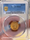 1900 $2.50 PCGS MS 64 Gold Liberty Quarter Eagle, Uncirculated $2 1/2 Type Coin