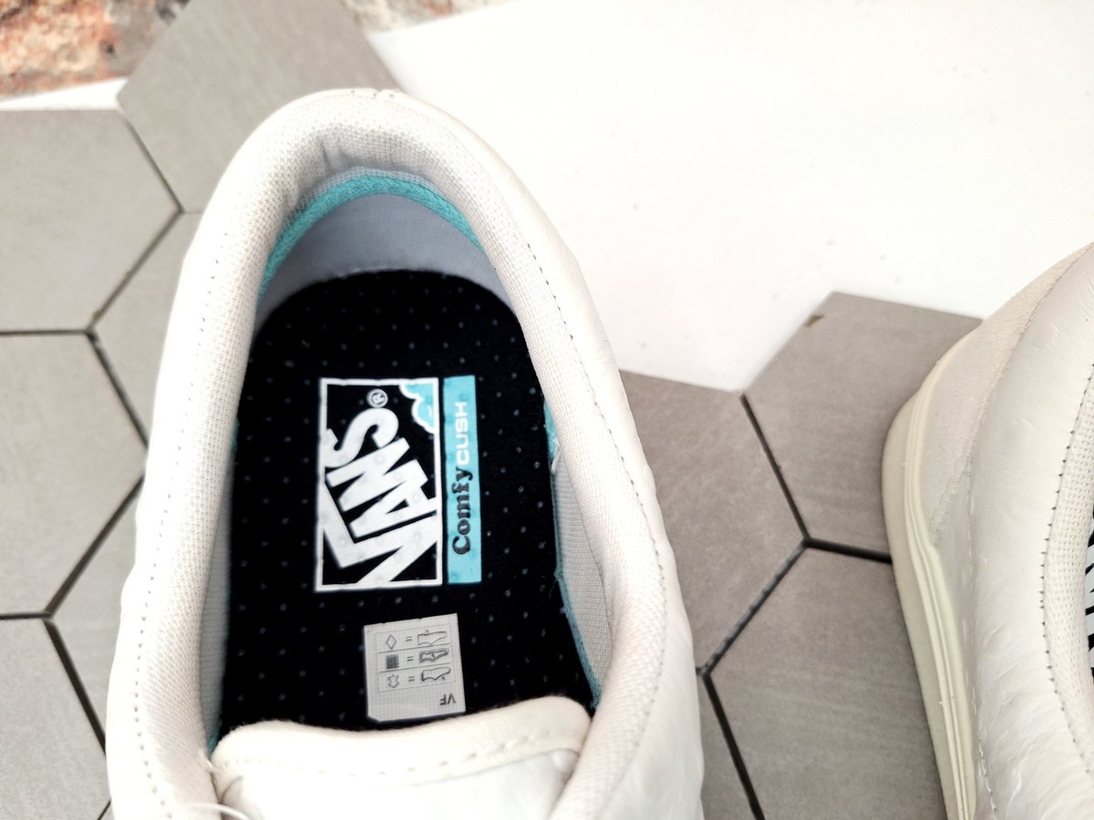 Vans ComfyCush CC Era Ostrich Leather Suede White Marshmallow Men