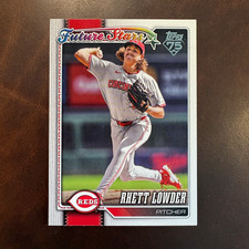 2026 Topps Series 1 Rhett Lowder #60 Future Stars Cincinnati Reds - NM-MT