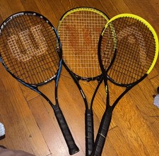 ADULT TENNIS RACKETS SET OF THREE