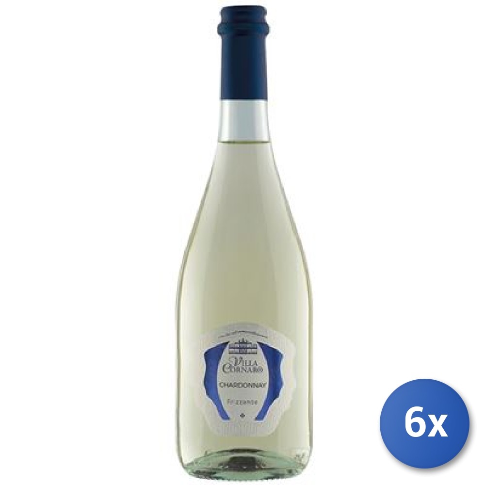 6x Paquete Toser Vino Chardonnay Blanco Espumoso. 750