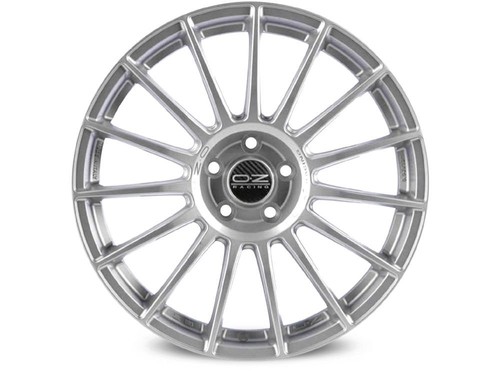 Cerchio in Lega OZ Superturismo LM 8x18 ET34 5x120 Matt Race Silver Black Lett. - Imagen 2 de 2