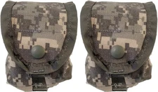 2 PACK USGI Hand Grenade Pouch US Army ACU Digital MOLLE II Utility Pouch