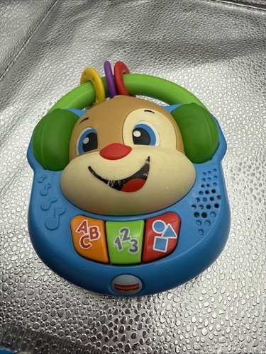 Fisher-Price 2017 Music Player Sing & Learn Dog Baby Toddler Toy Tested Works