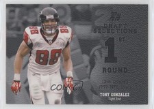 2011 Topps Rising Rookies Draft Selections Tony Gonzalez #DS-TG HOF 3n1