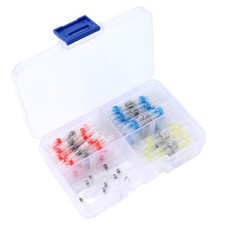 50/100x Heat Shrink But Connector Waterproof Electrical Wire Marine Butt Splice