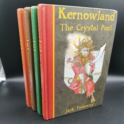 Kernowland: 3 books includes The Crystal Pool  signed by author and 4th not sign
