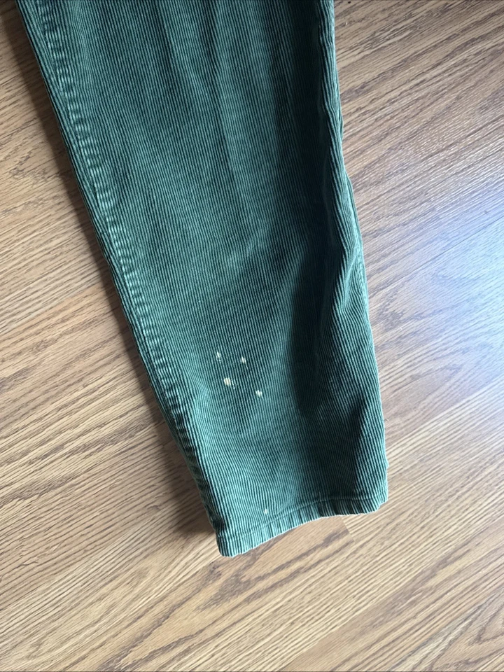 Mono con tirantes vintage de pana verde Oshkosh b’gosh para mujer pequeño alto Foto 4 de 4