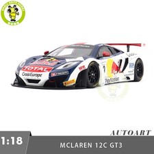 1/18 McLaren 12C GT3 Red Bull S.LOEB / A.PARENTE #9 Autoart 81342 Model Car