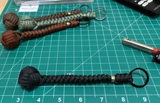 HANDMADE Paracord Monkey Fist  ( Black )