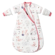 Baby Sleep Sack 6  12 Months, 2.5 TOG Warm Cotton Sleep Sack with Detachabl