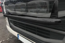 Black Stainless Steel Grill Bar E To Fit Iveco S-Way Front Tube Truck Accessory