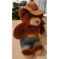 Vintage 1985 Smokey The Bear plush Toy - With Tags