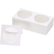 Coin Holder Flips for Collecting 2x2 Inch 40mm Paper Cardboard Supplies 50Pcs