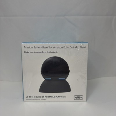 Mission base All-New, Made for Amazon Battery Base, for Echo Dot 4th Generation