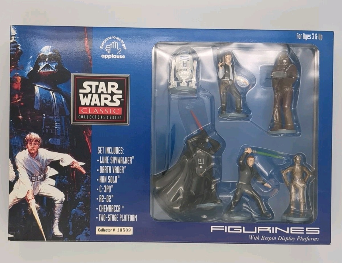 Star Wars 1995 Classic Collectors Series Figurines (6) Applause