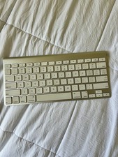 Apple Wireless Keyboard A1314 Bluetooth Aluminum Mac iMac Tested Working