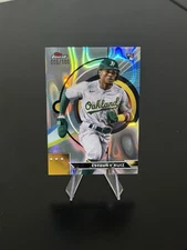 2023 Topps Finest - Esteury Ruiz #97 Lava Refractor /100 (RC)