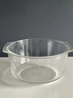 Vintage Pyrex 344 Clear Glass 3 Qt Round Casserole Baking Dish No Lid USA
