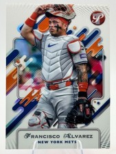 2025 Topps Pristine - Francisco Alvarez #196 Refractor New York Mets