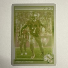 2024 Score Printing Plate Shaquil Barrett 1/1 T1