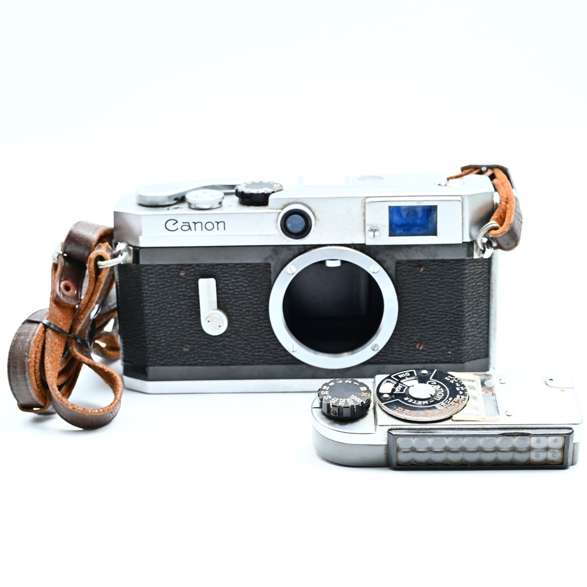 Canon P Rangefinder 35mm Film Camera + Light Meter L39 From JAPAN