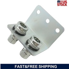 1/2 NPT Hydraulic Quick Release Coupling Set w/ Break Away Bracket