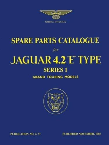 捷豹 Xke 零件书 1965 1966 1967 1968 Xk E 类型 4.2 备件目录 — 第 2/3 张图片